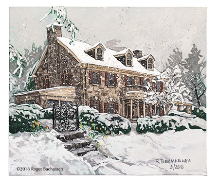 Stone Home by Roger Bacharach